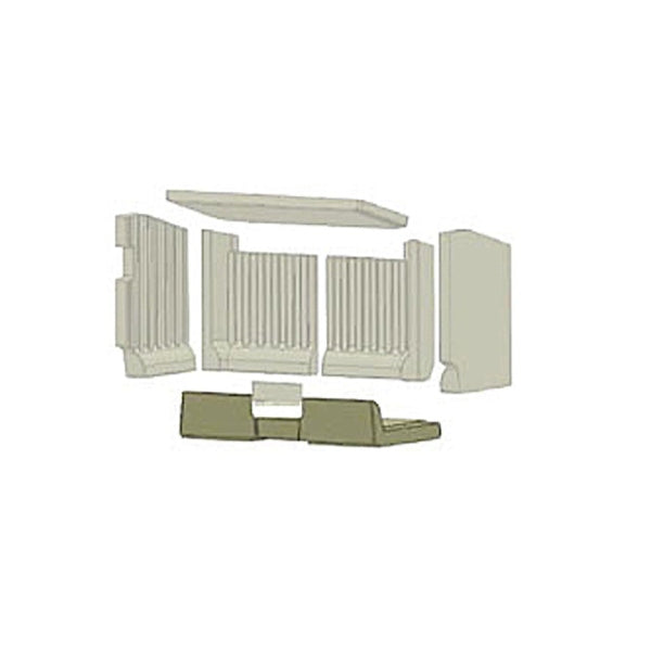 Nordpeis Bergen/Glasgow bodemsteen