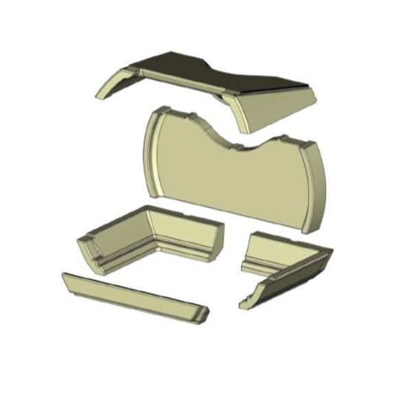 Nordpeis binnenwerk Me met zijruiten